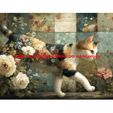 Látkový panel  kolekce NA FARMĚ  594-49