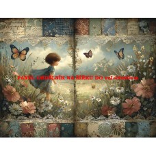 Látkový panel  kolekce NA FARMĚ  594-69