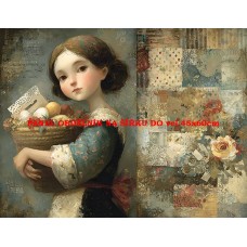 Látkový panel  kolekce NA FARMĚ  594-74