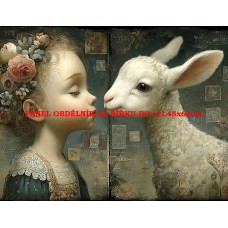 Látkový panel  kolekce NA FARMĚ  594-76