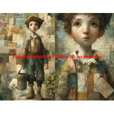 Látkový panel  kolekce NA FARMĚ  594-77