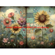 Látkový panel  kolekce NA FARMĚ  594-80