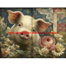 Látkový panel  kolekce NA FARMĚ  594-92