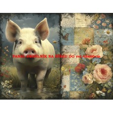 Látkový panel  kolekce NA FARMĚ  594-93