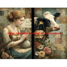 Látkový panel  kolekce NA FARMĚ  594-96