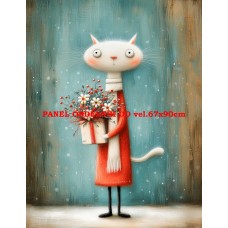 Látkový panel VÁNOČNÍ 578-250