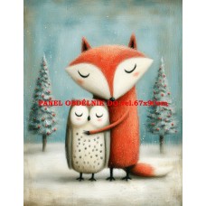 Látkový panel VÁNOČNÍ 578-260