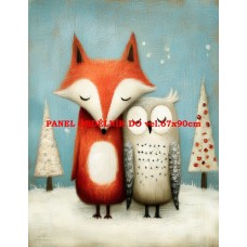 Látkový panel VÁNOČNÍ 578-262