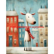 Látkový panel VÁNOČNÍ 578-263 Látkový panel VÁNOČNÍ 578-263