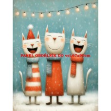 Látkový panel VÁNOČNÍ 578-267 Látkový panel VÁNOČNÍ 578-267