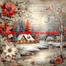  Látkový panel kolekce VÁNOCE  578-428