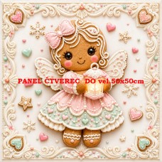 BAVLNĚNÝ PANEL  10x10 cm VAF618