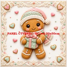 BAVLNĚNÝ PANEL  10x10 cm VAF616