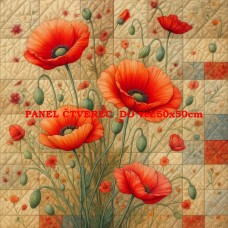 BAVLNĚNÝ PANEL  45x45 cm kve330