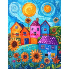 Látkový panel kolekce COLORFUL 590-132 Látkový panel kolekce COLORFUL 590-132