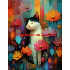 Látkový panel kolekce COLORFUL - KOČIČÍ SNY 590-162 Látkový panel kolekce COLORFUL - KOČIČÍ SNY 590-162