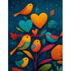 Látkový panel kolekce COLORFUL  590-261