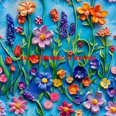 Látkový panel či metráž kolekce COLORFUL - KVĚTINY 590-274 Látkový panel či metráž kolekce COLORFUL - KVĚTINY 590-274