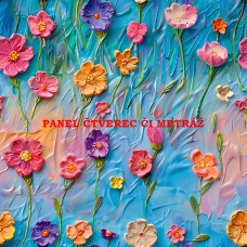 Látkový panel či metráž kolekce COLORFUL - KVĚTINY 590-275 Látkový panel či metráž kolekce COLORFUL - KVĚTINY 590-275