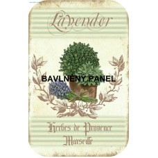 BAVLNĚNÝ PANEL 16x25 cm lef594 BAVLNĚNÝ PANEL 16x25 cm lef594