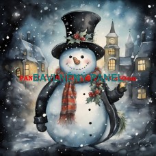 BAVLNĚNÝ PANEL  25x25 cm fbv653