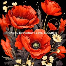 BAVLNĚNÝ PANEL 40x40 cm kve387