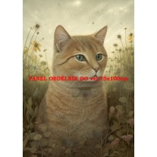 BAVLNĚNÝ PANEL 18x25 cm lpz742