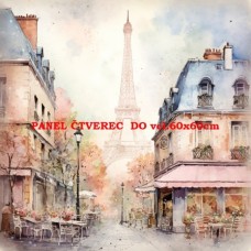 bavlněný panel 25x25 cm  flp706