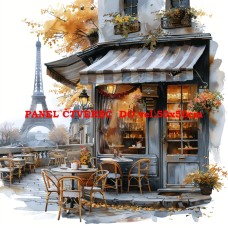 bavlněný panel 10x10 cm kp309