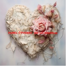 BAVLNĚNÝ PANEL  15x15 cm  zpf803