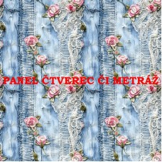 BAVLNĚNÝ PANEL 20x20 cm - kve357 BAVLNĚNÝ PANEL 20x20 cm - kve357