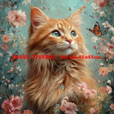 BAVLNĚNÝ PANEL - 25x25 cm  lpz789