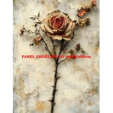 BAVLNĚNÝ PANEL 10x15 cm kve399