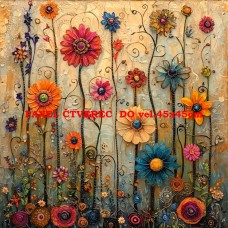 BAVLNĚNÝ PANEL 35x35 cm kve386