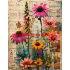 BAVLNĚNÝ PANEL 19x25 cm  kve407