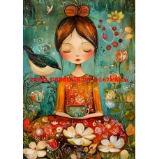 BAVLNĚNÝ PANEL 7x10 cm  hol112