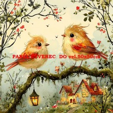 BAVLNĚNÝ PANEL - 40x40 cm  lpz792