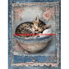 BAVLNĚNÝ PANEL  8x10 cm zvm268