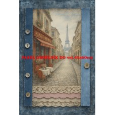 BAVLNĚNÝ PANEL  18x25 cm zpf785