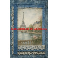 BAVLNĚNÝ PANEL  18x25 cm zpf790