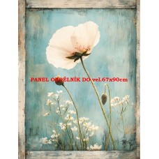 BAVLNĚNÝ PANEL 19x25 cm  kve469