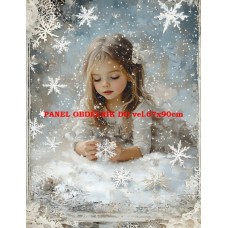 BAVLNĚNÝ PANEL  11x15 cm   hol68