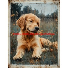 BAVLNĚNÝ PANEL 19x25 cm lpz781