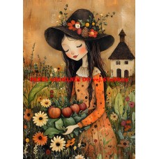 bavlněný panel 14x20 cm - skladem hol168