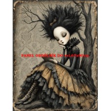 BAVLNĚNÝ PANEL 18x25 cm lpč323