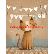 BAVLNĚNÝ PANEL 11x15 cm lpz733