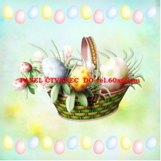 Látkový panel kolekce VELIKONOCE 188-4 Látkový panel kolekce VELIKONOCE 188-4