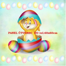 Látkový panel kolekce VELIKONOCE 188-6 Látkový panel kolekce VELIKONOCE 188-6