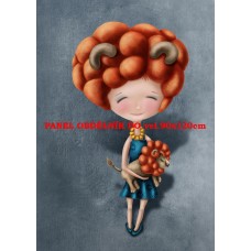 Látkový panel kolekce ZNAMENÍ - LEV 196-108 Látkový panel kolekce ZNAMENÍ - LEV 196-108