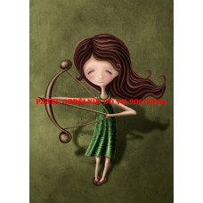 Látkový panel  kolekce ZNAMENÍ - STŘELEC  196-111